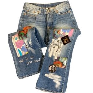 Upcycled Lucky Brand Jeans